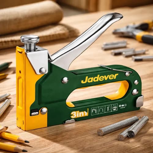 Clavadora Engrampadora Manual 3 En 1 Jadever Jdgu2614