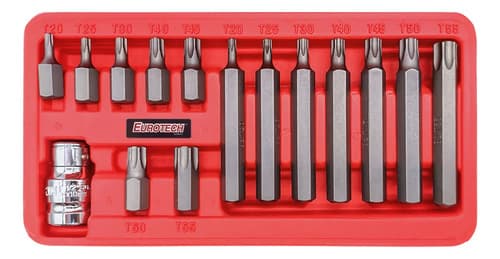 Puntas Torx T20-55 - En Acero S2 | Eurotech