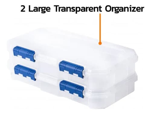Gavetero Organizador Plastico 6 Cajones Cajonera Azul