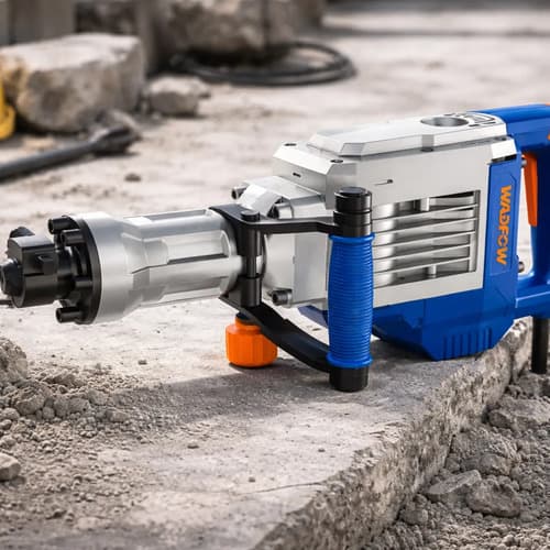 Martillo Demoledor 1700w 50j Wadfow Wdb1d90 Azul