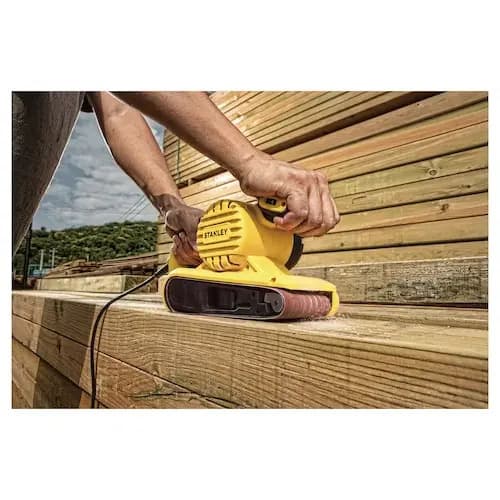 Lijadora De Banda Stanley Sb90 900w 240-380 M/min Color Amarillo