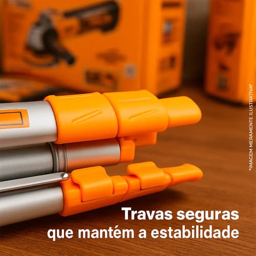 Trípode Ingco Para Niveles Láser Con Ajuste De Altura De 1,2 M
