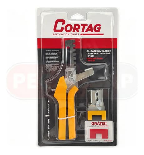 Pinza Alicate Nivelador De Cuñas Plasticas Piso Cortag