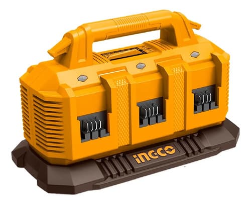 Cargador 20v Para 6 Baterias 4a Ingco Fcli2064 