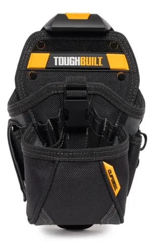 Cartuchera Taladro 15 Bolsillos Clip Tb-ct-20-lx Toughbuilt Negro