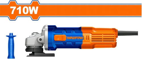 Amoladora Angular 4 1/2 Eléctrica Wadfow 710w 12000 Rpm Ero Color Azul/naranja