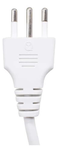 Alargue Led Life 3 Tomas Schuko 3m Con Llave Modelo Sl3503-3m Blanco