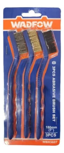Kit De Cepillos Wadfow Para Limpieza Con Cerdas De Nylon, Latón Y Alambre