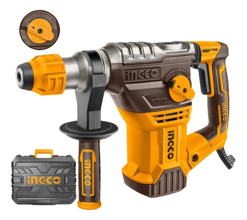 Rotomartillo 1500w 5,5j 32mm Rh150068 Ingco Color Naranja Oscuro
