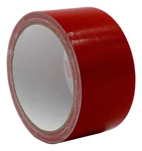 Pack De 6 Cintas Adhesivas Antideslizantes Rojas Tushop, 4.8 Cm X 9 M