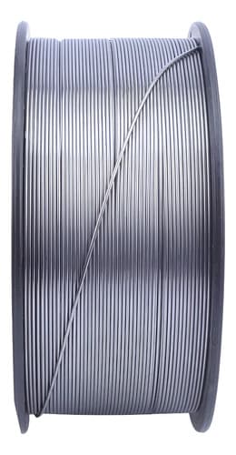Rollo De Alambre Flux Para Soldar Sin Gas 0,8mm 1 Kilo Plateado