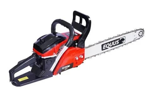 Motosierra 45cc Espada 18 . Arranque Fácil - Equus Color Roja Y Negra