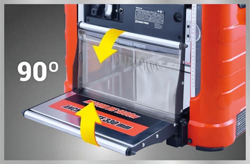 Cepilladora De Banco 330mm Dowen Pagio Profesional 9992934 Naranja