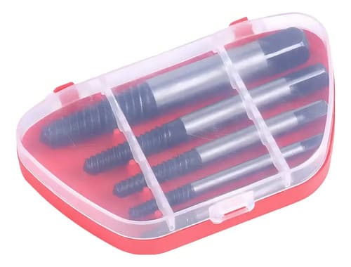 Kit Extractor De Tornillos Rotos Inserto Express 5 Piezas Acero