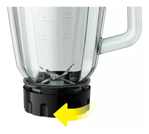 Licuadora Philips Serie 5000 Hr2242/92 3 L Negra Con Jarra De Tritan