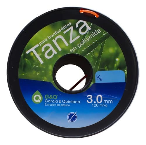 Tanza Bordeadora Redonda 3mm 140m Uruguay Color Naranja