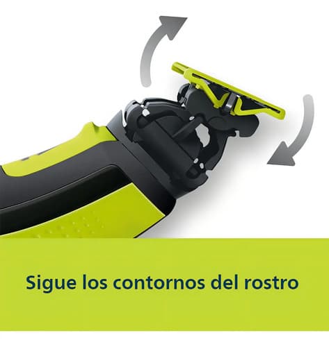 Afeitadora Philips Oneblade Seco Humedo Qp2724 Color Negro