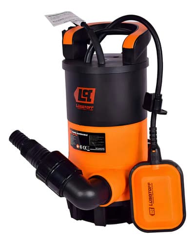 Bomba Sumergible Desagote 3-1 750w Lusqtoff Lsp-750 Pintumm Naranja
