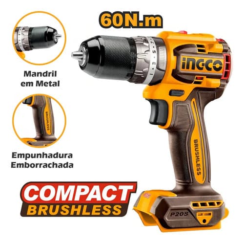 Kit De Amoladora Y Destornillador A Batería Ingco De 20 V