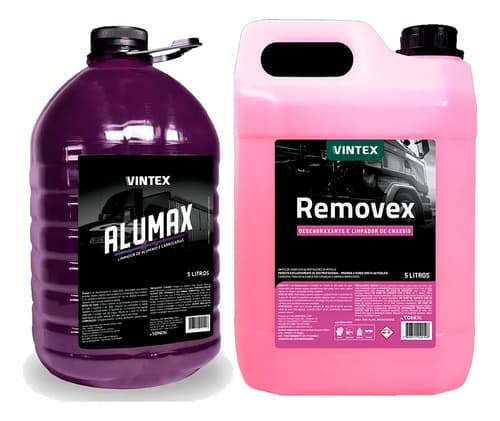 Kit De Alumax Removex Vintex 10l - Limpiador Carrocerias