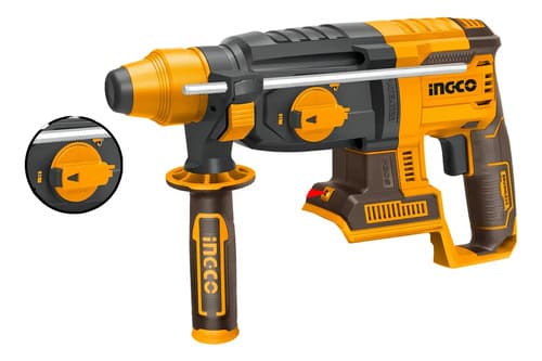 Rotomartillo Bl Industrial + 2 Bat 4ah Y Carg Normal ,0 Color Naranja Frecuencia 50 60hz