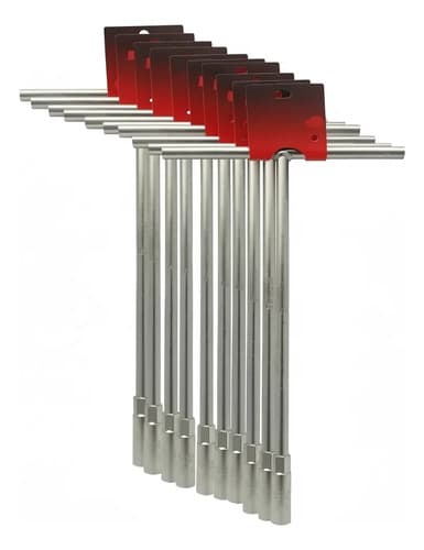 Llaves Tipo T - 14 Llaves 6 A 19 Mm - Eurotech
