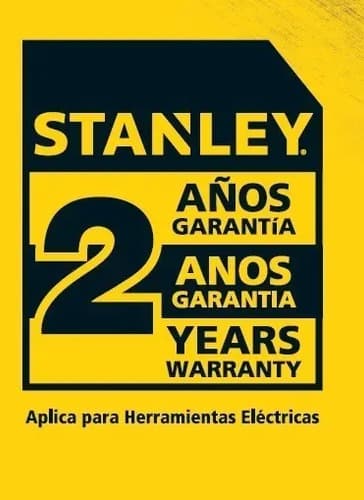 Taladro Percutor Atornillador Inalámbrico De 10mm Stanley Sch12s2k + Accesorio Con Maletín De Transporte Amarillo