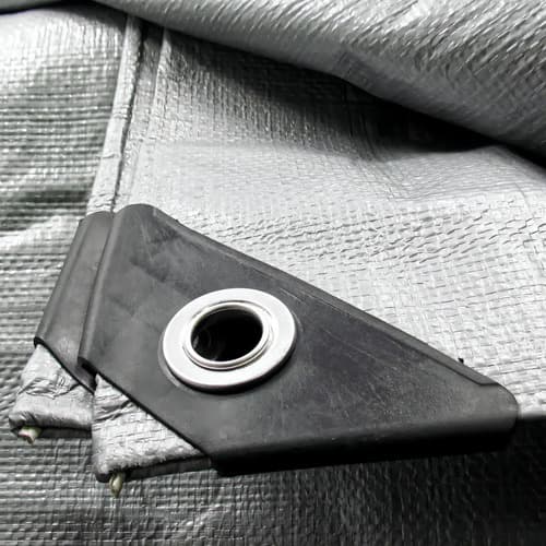 Lona Impermeable Tushop 4x5m Alta Resistencia Uv Ojales Aluminio Pe