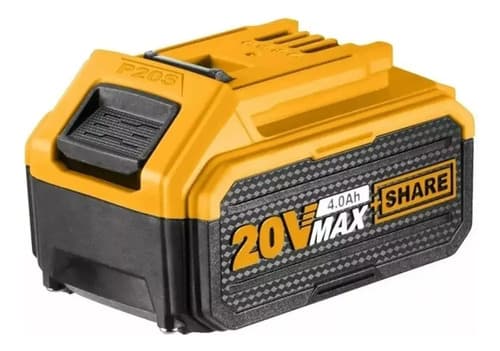Sierra Circular Ingco 7 1/4, 20v, Con Bat 4ah Y Cargador 4ah Naranja Claro