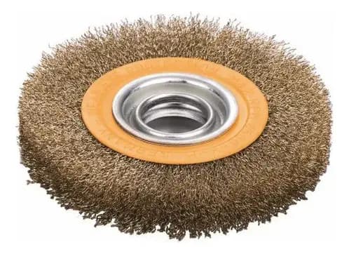 Disco Para Amoladora De Banco 6 Pulgadas Pulidora Hoteche Naranja Claro
