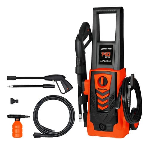 Hidrolavadora Eléctrica Dowen Pagio 9994414.2 Hu140hr Naranja Y Negra De 1.6kw Con 140bar De Presión Máxima - 50hz Naranja/negro 50 Hz