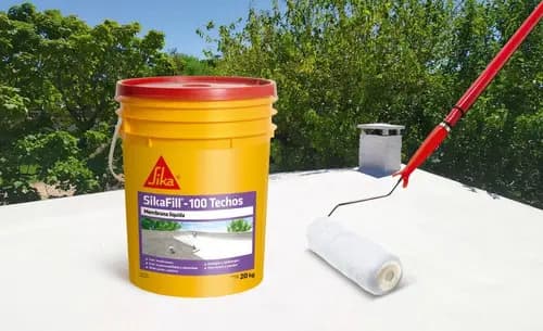 Membrana Líquida Sikafill -100 Techos 20kg Blanco Acabado Mate