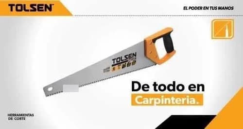 Serrucho Para Madera Carpintero Tolsen 18 PuLG(31071 )