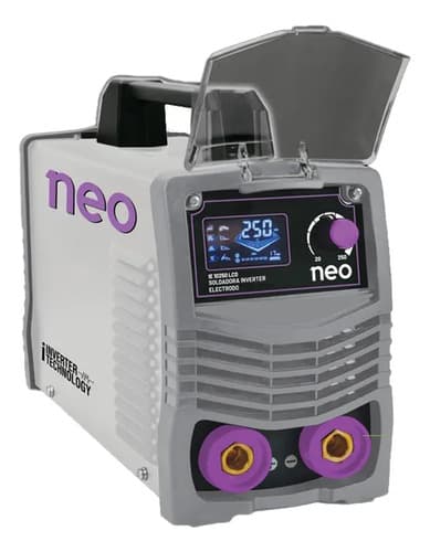 Soldadora Inverter De 250a Conectores 1/2 Gris