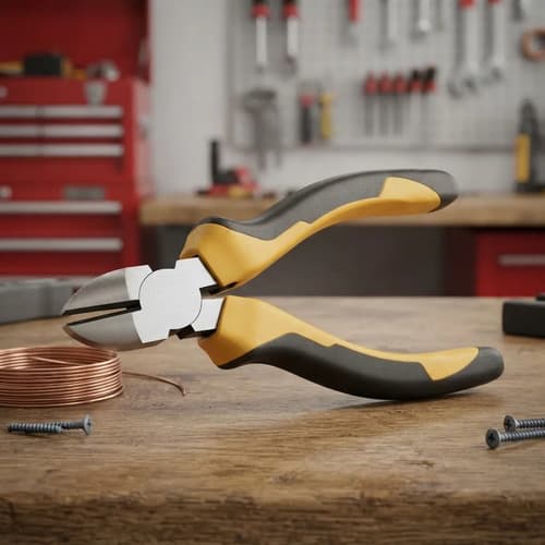 Pinza Corte Diagonal 6 (160mm) Uso Rudo Hoteche
