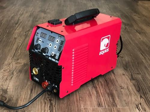 Soldadora Equus Inverter Mig-mma-tig Lift 3 En 1 200a Color Rojo