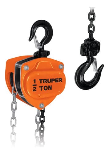 Tecle Con Cadena De 0.5 Tonelada Truper 16823
