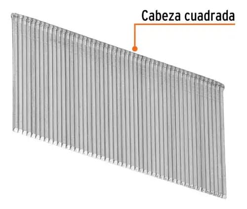Clavos 38mm Para Clavadora 2500 Unidades Calibre 16 Truper 1.6 Mm 3.8 Cm