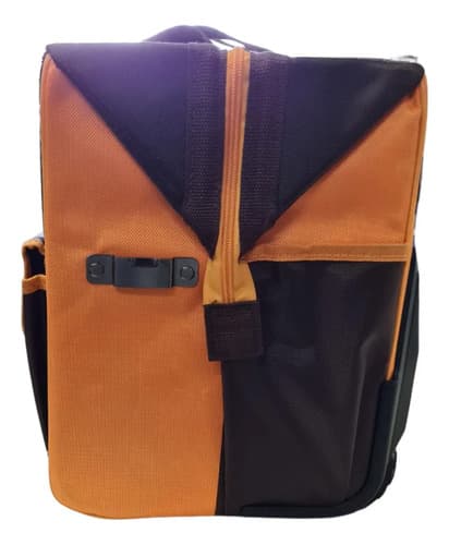 Bolsa De Herramientas Reforzada Ingco Con Ruedas Amarillo
