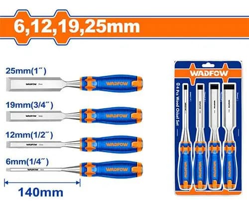 Formones Set X 4 Wadfow - Wwc2204