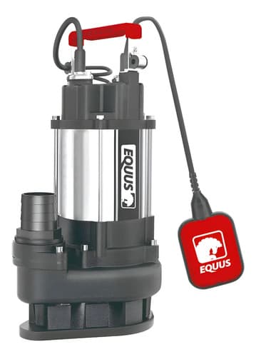 Bomba Sumergible 750w Equus Para Riego Y Drenaje Plateado