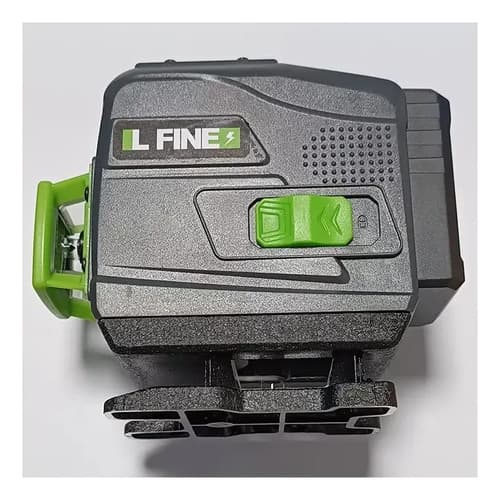 Nivel Laser 12 Lineas, Diodo Verde, 2 Baterias, Soporte Iman
