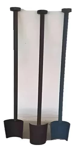 Pala De Hacer Pozos Poso Primera Calidad 1.65 Alto Negro