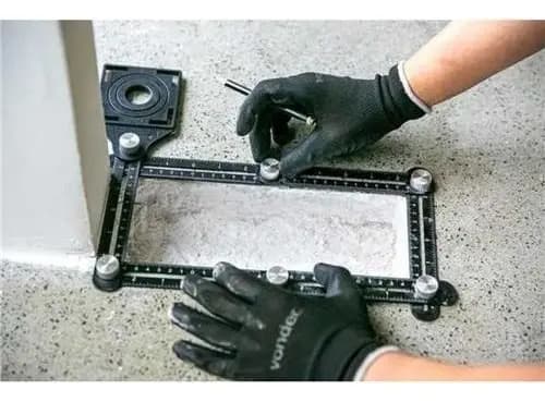 Escuadra Articulada De Aluminio Vonder Para Trazado Y Medición
