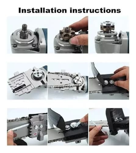 Motosierra Adaptable Para Amoladora Hnt