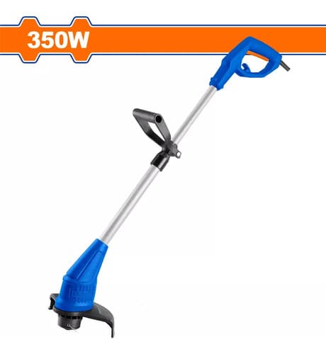 Combo Cortadora Cesped Pasto 1200w + Bordeadora 350w Wadfow Color Azul