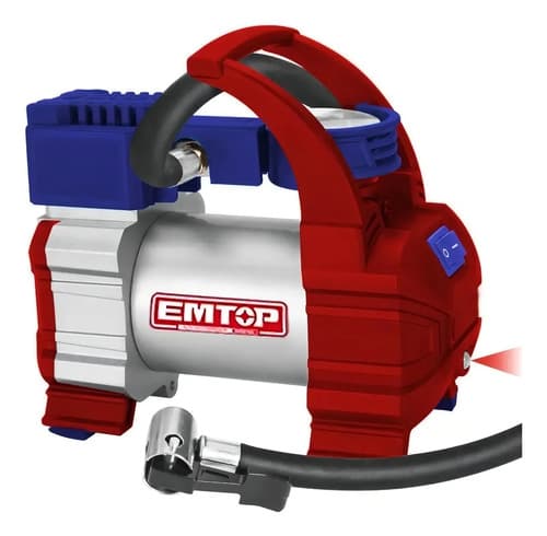 Compresor Simple Aire Mini Batería Portátil 140 Psi Auto