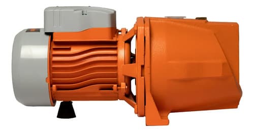 Bomba De Agua Centrífuga 1hp Auto Cebante Lusqtoff Color Naranja Fase Eléctrica Monofásica 50 Hz
