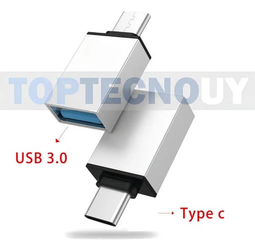 Adaptador Usb C A Usb 3.0 Hembra Compatible Macbook Air Alta Velocidad