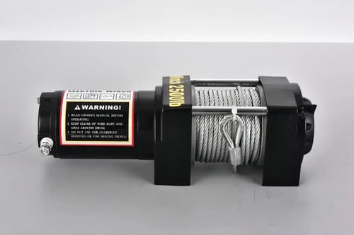 Malacate Eléctrico Sacapeludo 12v 1133kg Linga 15m Equus